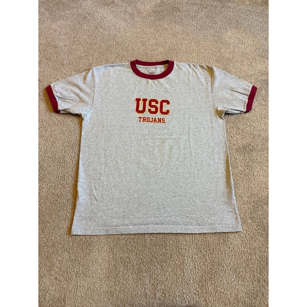 Vintage USC Trojans Red Oak Men’s Tee Size Large